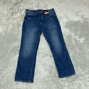 Lucky Brand 223 Straight Leg Denim Jeans Blue Stretch Size 34x29 a0195